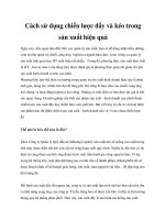 Cách sử dụng chiến lược đẩy và kéo trong sản xuất hiệu quả pptx