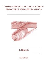 Computational fluid dynamics   principles and applications   j  blazek