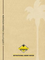 California PIZZA KITCHEN docx