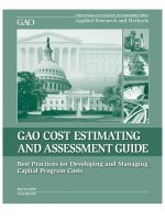 gao cost estimating and assessment guide pot