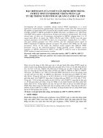 ĐẶC ĐIỂM GEN CỦA VI RÚT GÂY BỆNH ĐỐM TRẮNG (WHITE SPOT SYNDROME VIRUS) PHÂN LẬP TỪ HỆ THỐNG NUÔI TÔM SÚ QUẢNG CANH CẢI TIẾN pdf