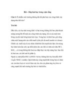 Hỏi – Đáp hoá học trong cuộc sống potx