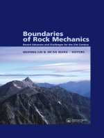 BOUNDARIES OF ROCK MECHANICS pdf
