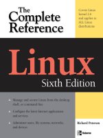Linux   the complete reference