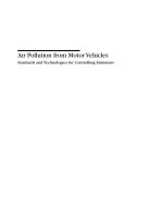 Air Pollution from Motor Vehicles: Standards and Technologies for Controlling Emissions docx