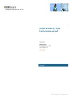 LAYERED NETWORK SECURITY: A best-practices approach docx