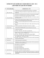 HƯỚNG đề tài đồ án môn học 2 NGÀNH điện LIÊN THÔNG với LUẬN văn tốt NGHIỆP