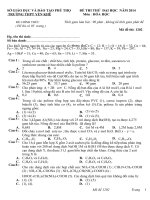 thi thử đại học môn hóa lần 2