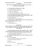 Hoàn thiện hệ thống tài liệu nghiệp vụ lễ tân theo ISO 9001:2000 tại khách sạn Việt Trung