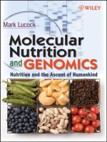 Molecular Nutrition and Genomics Nutrition and the Ascent of Humankind pdf