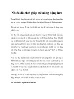 Nhiều đồ chơi giúp trẻ năng động hơn pdf