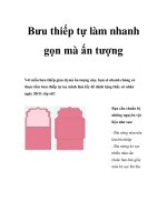 Bưu thiếp tự làm nhanh gọn mà ấn tượng potx