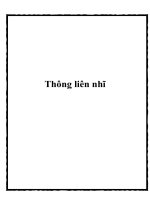 Thông liên nhĩ doc