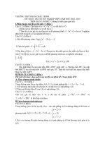 Đề Thi Thử Đại Học Toán 2013 - Đề 43 ppt