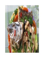 Cá mè: Món ăn - vị thuốc pot