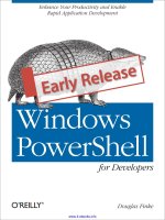 Windows PowerShell for Developers doc