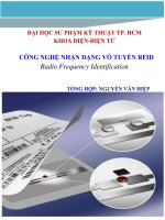 Đề tài: CÔNG NGHỆ NHẬN DẠNG VÔ TUYẾN RFID pdf