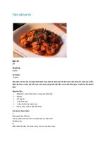 Tôm xốt bơ tỏi pptx