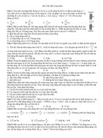Đề Thi Thử Đại Học Vật Lý 2013 - Phần 2 - Đề 3 (có đáp án) pot