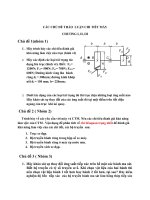 Các chủ đề lần 1 Chi tiết máy