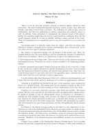 algebra abstract - robert b. ash
