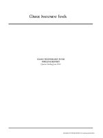 CLEAN TECHNOLOGY FUND PIPELINE REPORT: Quarter Ending June 2012 pptx