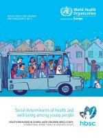 HEAL TH BEHAVIOUR IN SCHOOL-AG ED CHILD REN (HBSC) STUDY : INTERNATIONAL REPORT FROM THE 2009/2010 SURVEY doc