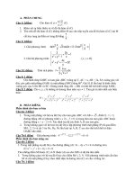 Đề Thi Thử Đại Học Khối A, A1, B, D Toán 2013 - Phần 27 - Đề 20 ppt