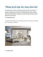 Phòng tuyệt đẹp cho công chúa nhỏ potx