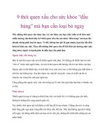 9 thói quen xấu cho sức khỏe “đầu bảng” mà bạn cần loại bỏ ngay docx