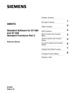 SIEMENS - simatic standard software for S7-300 and S7-400 standard functions part 2 ppt