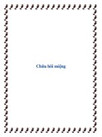 Chữa hôi miệng doc