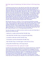 Lý thuyết phát triển bền vững ppt