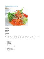 Salad hải sản mùa hè ppt