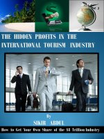 THE HIDDEN PROFITS IN THE INTERNATIONAL TOURISM INDUSTRY