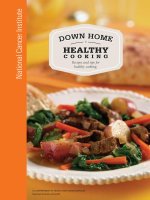 Down Home Healthy Cooking - Recipes And Tips For Healthy Cooking (rev. Ed. ) docx