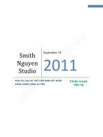 Phần III: CỤC DỰ TRỮ LIÊN BANG MỸ: NGÂN HÀNG TRUNG ƯƠNG TƯ HỮU docx