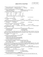 Đề Thi Tốt Nghiệp Hóa 2013 - Phần 1 - Đề 3 potx