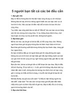 5 người bạn tất cả các bé đều cần doc