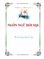 NGÔN NGỮ HỎI SQL doc