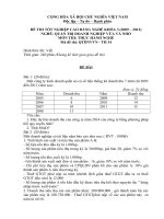 đề thi thực hành-quản trị doanh nghiêp vừa và nhỏ-mã đề thi qtdnvvn-th(34)