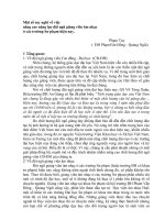 Một số suy nghĩ về việc nâng cao năng lực đội ngũ giảng viên âm nhạc ở các trường Sư phạm docx
