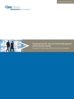 Understanding itiL ® service portfolio Management and the service catalog doc
