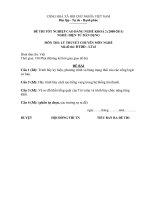 đề thi lí thuyết tốt nghiệp khóa 2 - điện tử dân dụng - mã đề thi đtdd - lt (43)