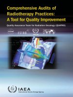 Comprehensive Audits of Radiotherapy Practices: A Tool for Quality Improvement potx