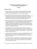 OVERVIEW OF FINAL AMENDMENTS TO AIR REGULATIONS FOR THE OIL AND NATURAL GAS INDUSTRY ppt