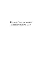 FINNISH YEARBOOK OF INTERNATIONAL LAW pdf