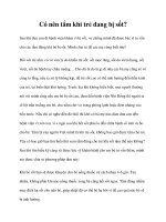 Có nên tắm khi trẻ đang bị sốt? pdf