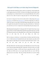 Giải quyết vấn đề thực sự với chức năng Network Diagnostic pot