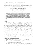 PHƯƠNG PHÁP ĐỊNH GIÁ TRUY VẤN ĐỐI VỚI CHƯƠNG TRÌNH LOGIC DIỂN GIẢI CÓ RÀNG BUỘC pot